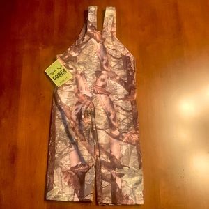 2T Camo Toddler Overalls Velvet Feel.